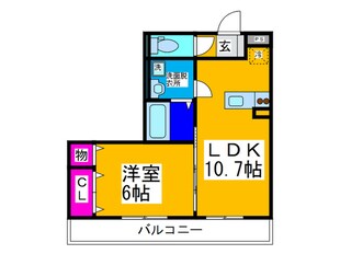 シャルマンシャンブルの物件間取画像